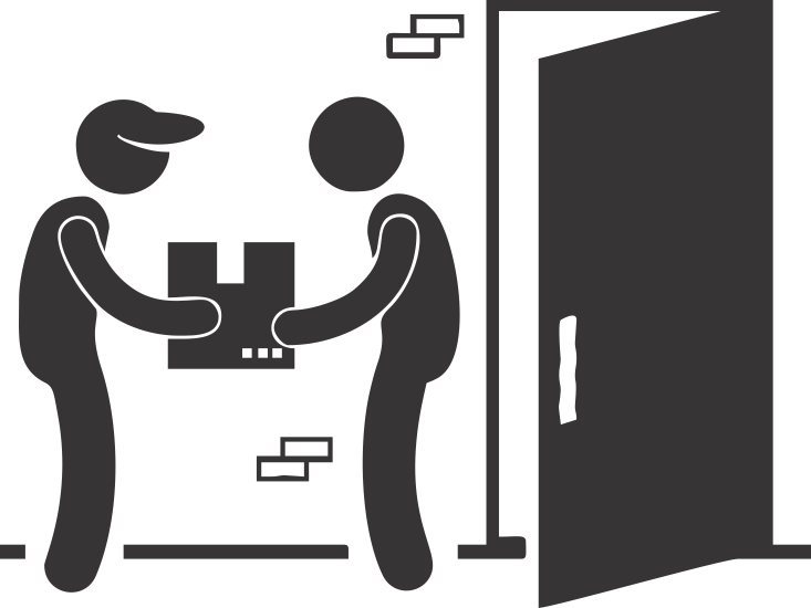 Door-to-door icon